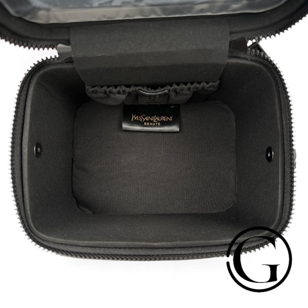 YSL Yves Saint Laurent Beaute Beauty GWP VIP Vanity Case Converted Bag Black NEW - Picture 9 of 11